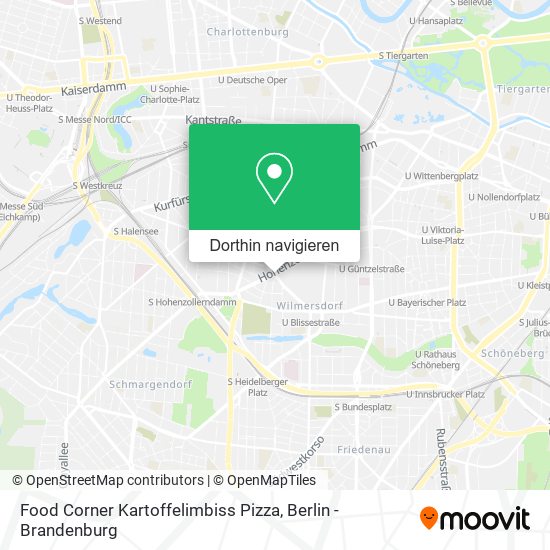 Food Corner Kartoffelimbiss Pizza Karte