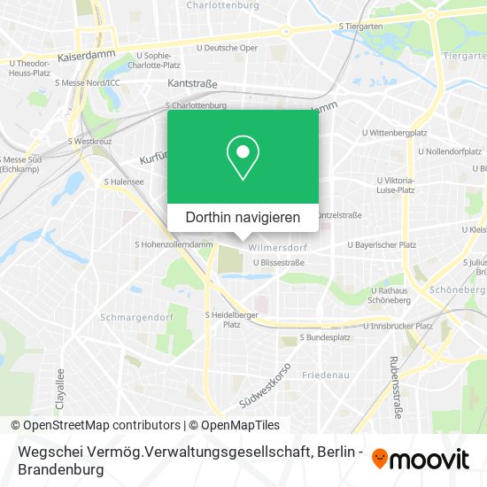 Wegschei Vermög.Verwaltungsgesellschaft Karte