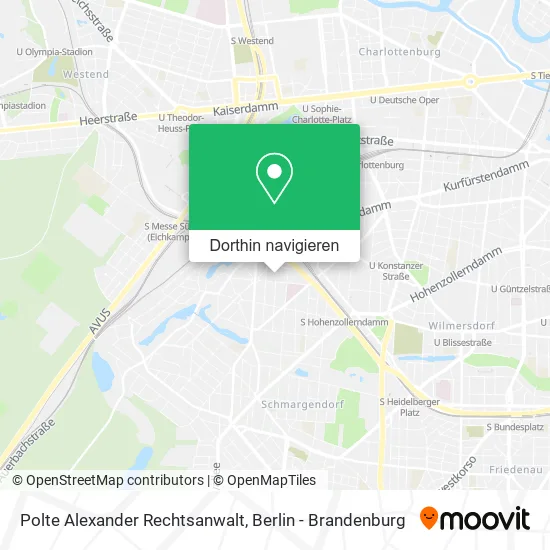 Polte Alexander Rechtsanwalt Karte