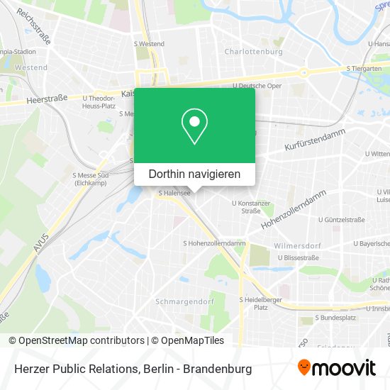 Herzer Public Relations Karte