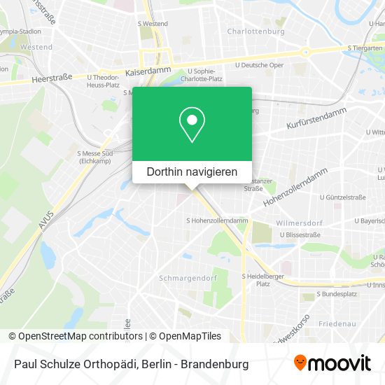 Paul Schulze Orthopädi Karte