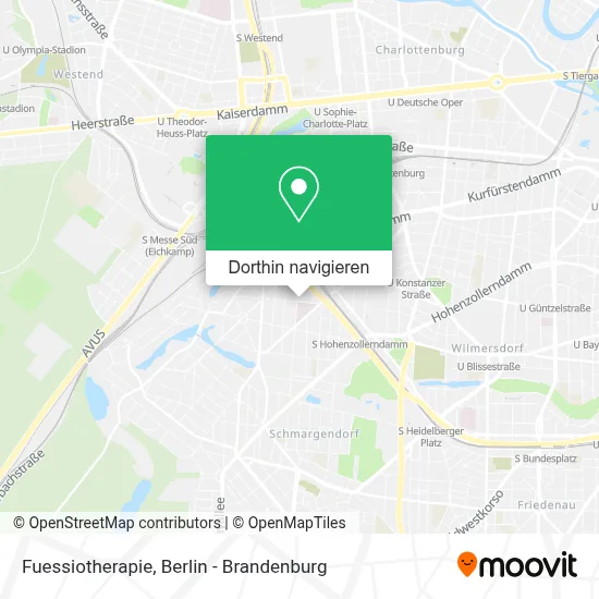 Fuessiotherapie Karte