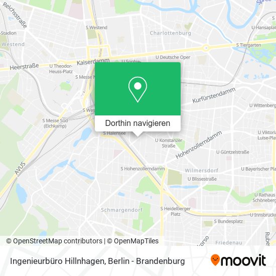Ingenieurbüro Hillnhagen Karte