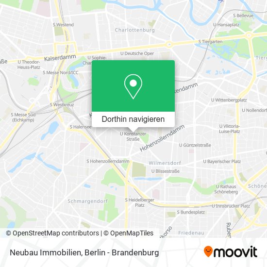 Neubau Immobilien Karte