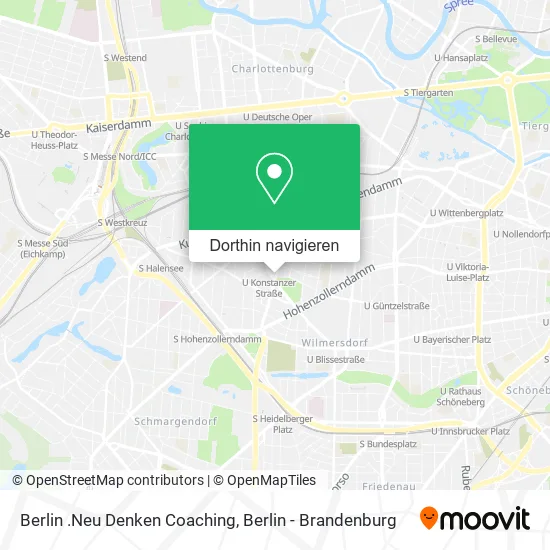 Berlin .Neu Denken Coaching Karte