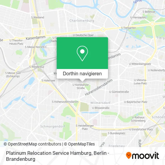 Platinum Relocation Service Hamburg Karte