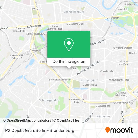 P2 Objekt Grün Karte