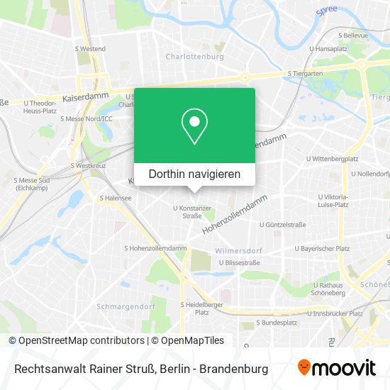 Rechtsanwalt Rainer Struß Karte