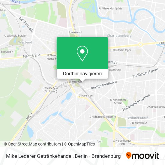 Mike Lederer Getränkehandel Karte