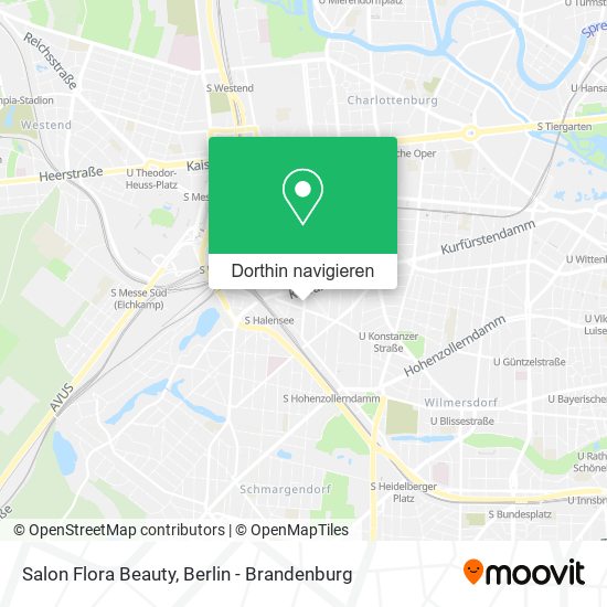 Salon Flora Beauty Karte