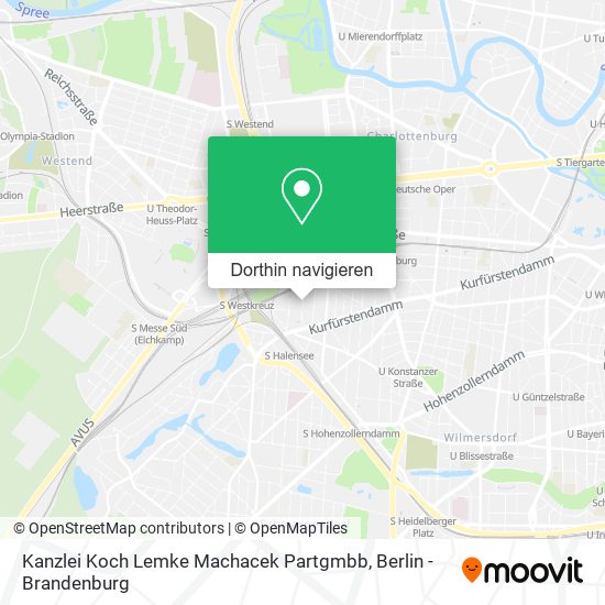 Kanzlei Koch Lemke Machacek Partgmbb Karte