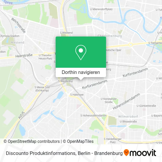 Discounto Produktinformations Karte