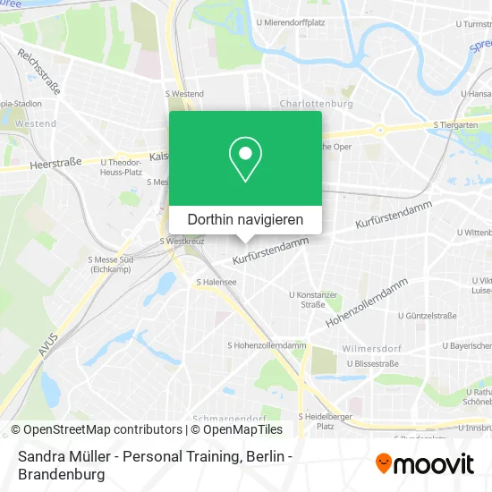 Sandra Müller - Personal Training Karte