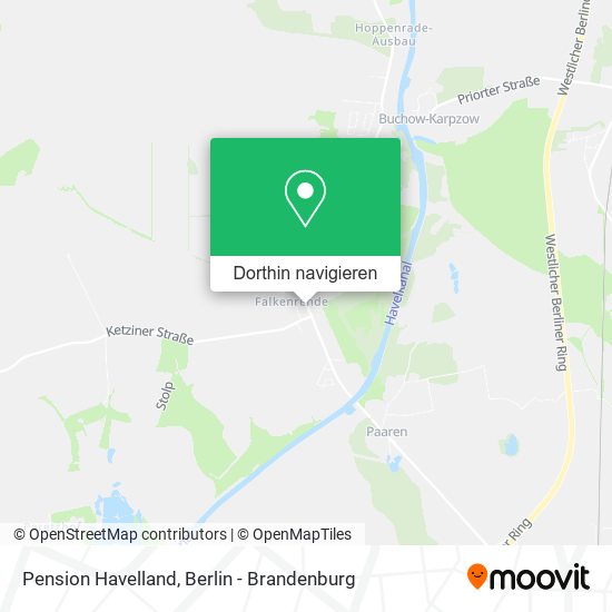 Pension Havelland Karte