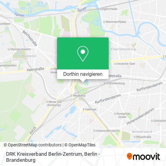 DRK Kreisverband Berlin-Zentrum Karte