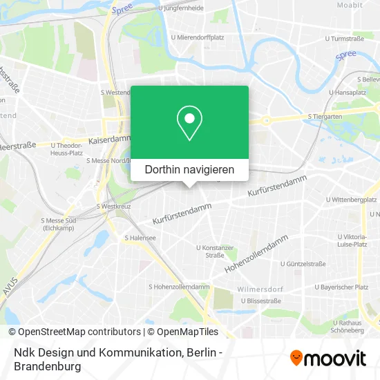 Ndk Design und Kommunikation Karte