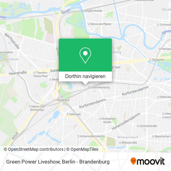Green Power Liveshow Karte