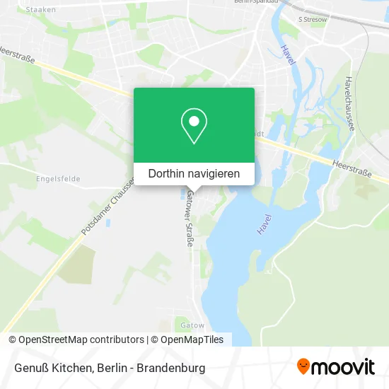 Genuß Kitchen Karte