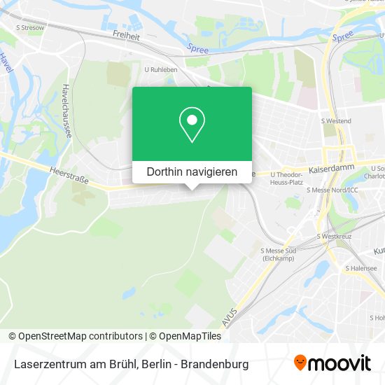 Laserzentrum am Brühl Karte