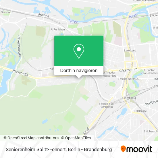 Seniorenheim Splitt-Fennert Karte