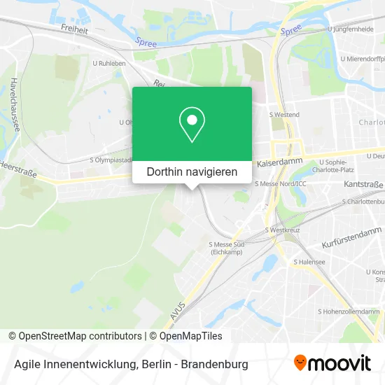 Agile Innenentwicklung Karte