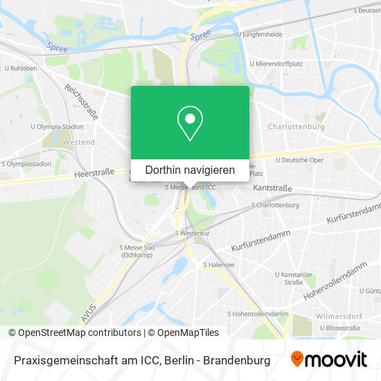 Praxisgemeinschaft am ICC Karte