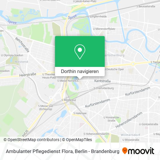 Ambulanter Pflegedienst Flora Karte