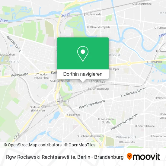 Rgw Roclawski Rechtsanwälte Karte