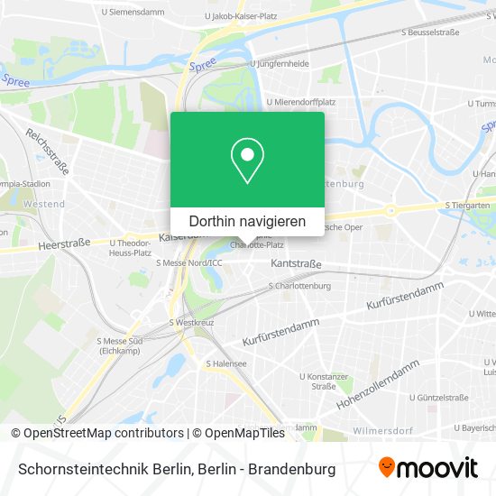 Schornsteintechnik Berlin Karte