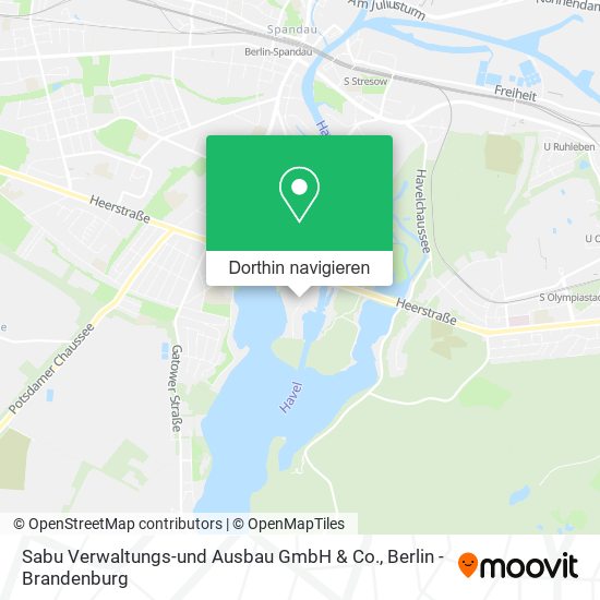 Sabu Verwaltungs-und Ausbau GmbH & Co. Karte