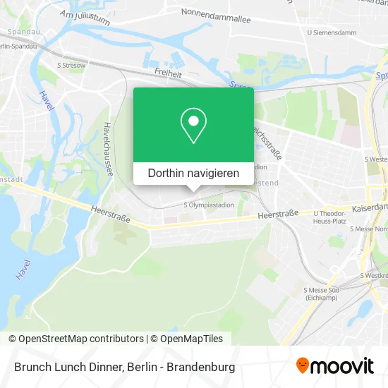 Brunch Lunch Dinner Karte