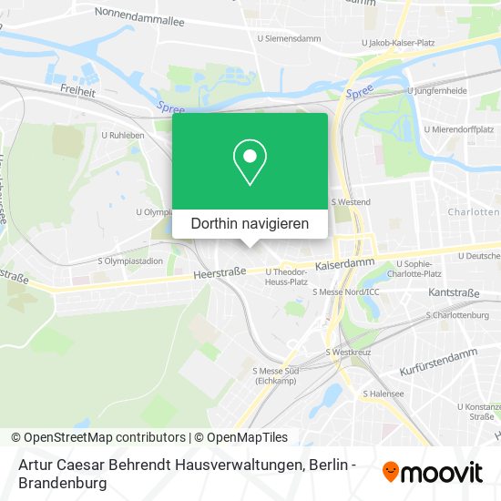Artur Caesar Behrendt Hausverwaltungen Karte