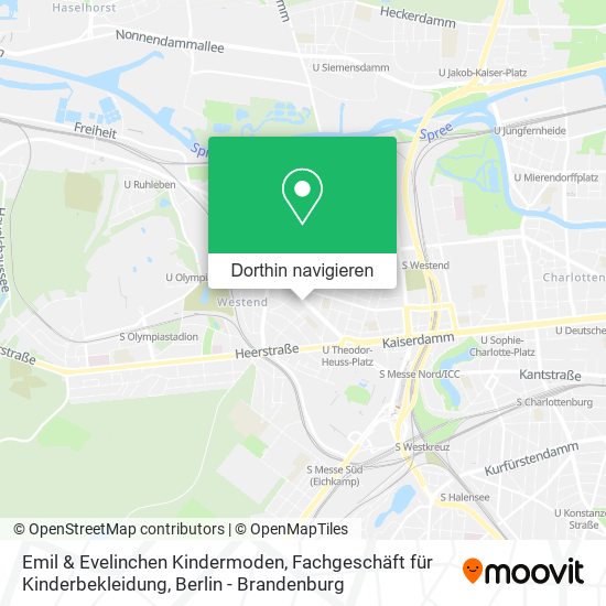 Emil & Evelinchen Kindermoden, Fachgeschäft für Kinderbekleidung Karte