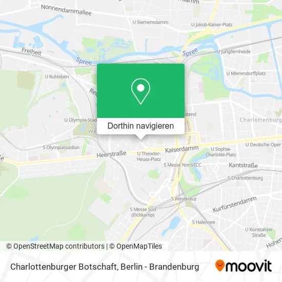 Charlottenburger Botschaft Karte