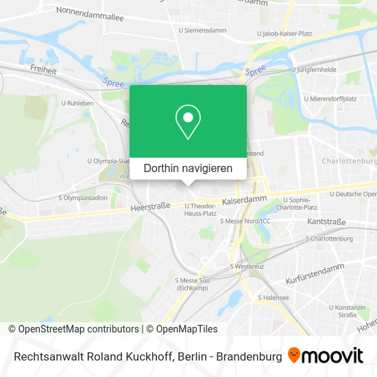 Rechtsanwalt Roland Kuckhoff Karte