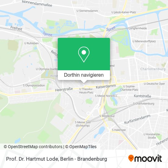 Prof. Dr. Hartmut Lode Karte