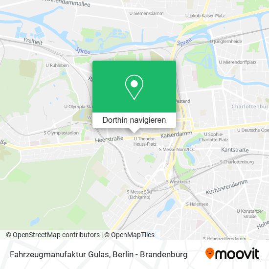 Fahrzeugmanufaktur Gulas Karte