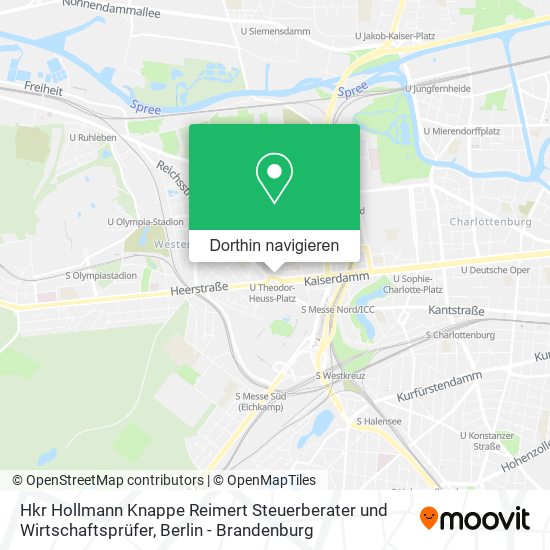 Hkr Hollmann Knappe Reimert Steuerberater und Wirtschaftsprüfer Karte