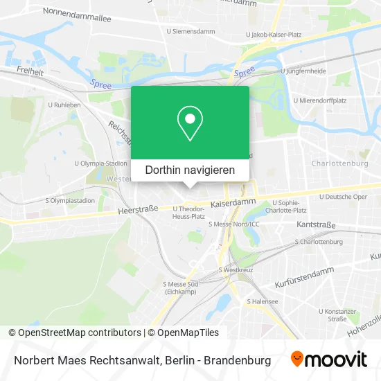 Norbert Maes Rechtsanwalt Karte