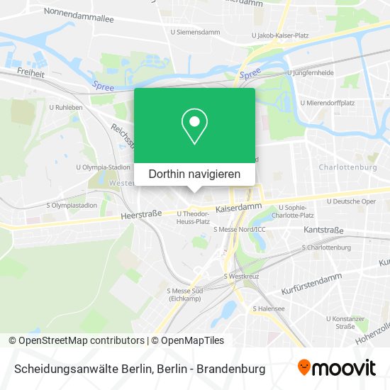 Scheidungsanwälte Berlin Karte