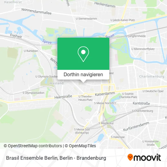 Brasil Ensemble Berlin Karte