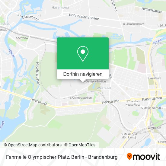 Fanmeile Olympischer Platz Karte