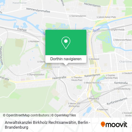 Anwaltskanzlei Birkholz Rechtsanwältin Karte