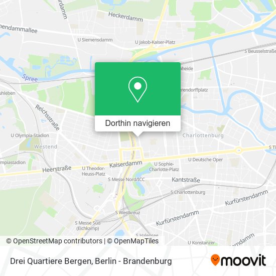 Drei Quartiere Bergen Karte