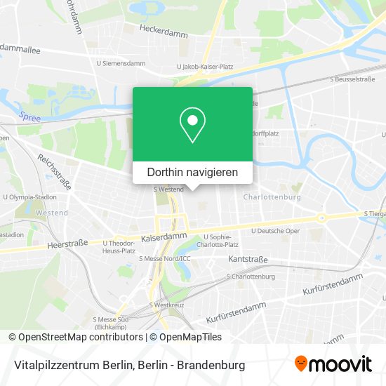 Vitalpilzzentrum Berlin Karte