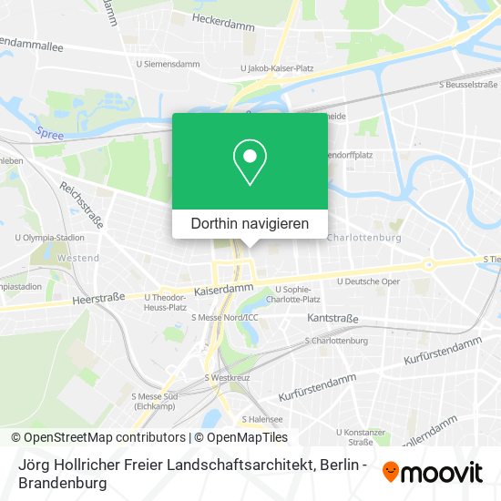 Jörg Hollricher Freier Landschaftsarchitekt Karte