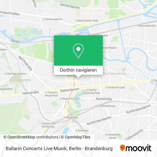 Ballarin Concerts Live-Musik Karte