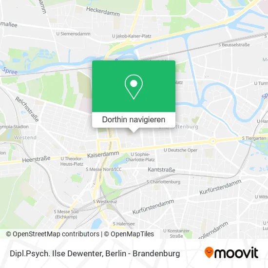 Dipl.Psych. Ilse Dewenter Karte