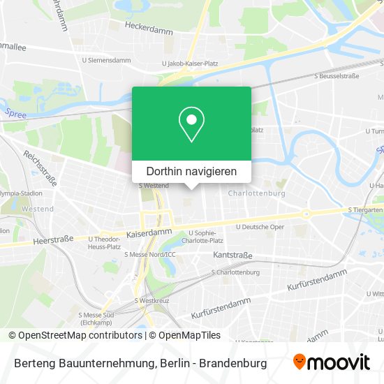 Berteng Bauunternehmung Karte