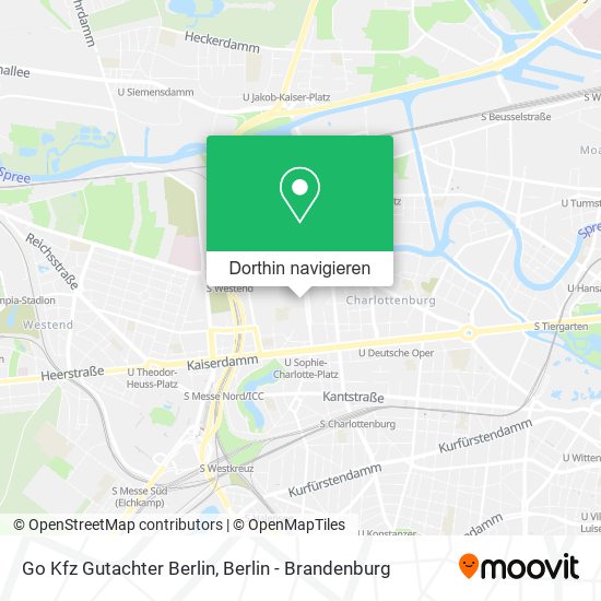 Go Kfz Gutachter Berlin Karte